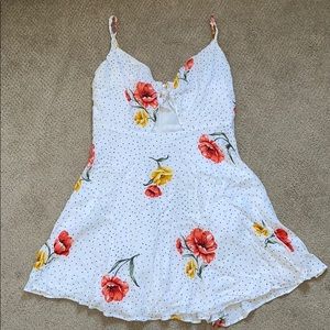 White Flower Dress